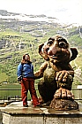 Birgit mit Troll