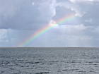 Regenbogen über der Nordsee