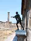 Statue in Pompei