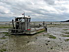 Boot im Hafen von Cancale