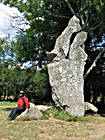 Zersplitterter Dolmen