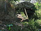 Dolmen de Treos von Unten