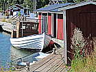 Boote in Arksund