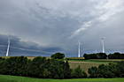 Das Gewitter zieht heran