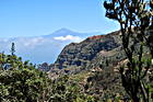 Teide von La Vega aus gesehen