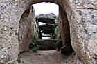 Tomba Di Giganti, Blick durchs Scheintor