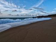 Brandung am Strand